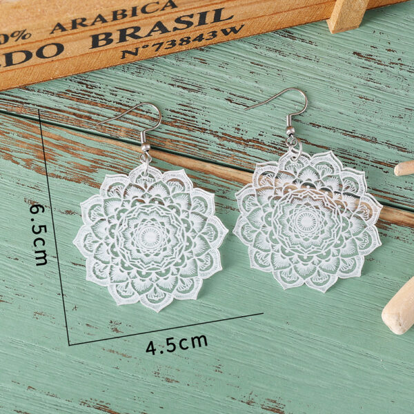 Wholesale Ethnic Bohemian Flower Earrings