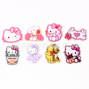 Wholesale cartoon rabbit bear acrylic cuteDIY Flatback OLY Exclusive