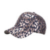 Wholesale Ladies fashion bronzing leopard print baseball cap cap color letter hot stamping Sun Hat sun hat B1086
