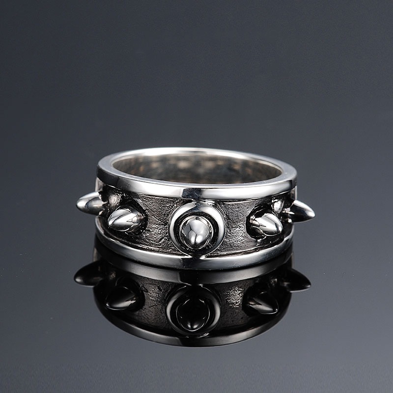 Wholesale Chiba Taiyin Ring Men's Aressive Fashion Original Design Ring Japanese and Korean Trend Personalized Open Ring