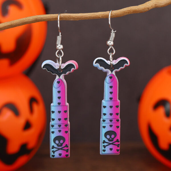 oly-445349bde939231fbbe0b8ba8dbcd4d7 Wholesale Skeleton Hand Bat Earrings