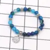 Wholesale Fashion Flower Natural Stone Other Bracelets In Bulk