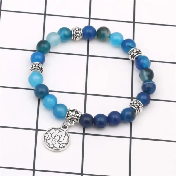 Wholesale Fashion Flower Natural Stone Other Bracelets In Bulk