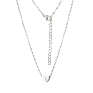 Steel Heart Necklace / I