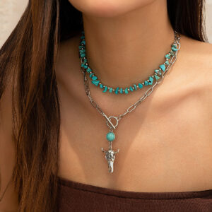 05 Necklace White K 5047 / See details