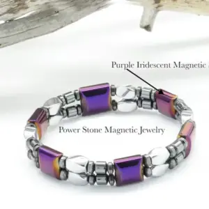 Double Row Colorful Magnet Diamond Haematite