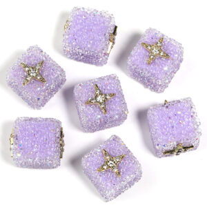 Little Stars - Light Purple / 17mm