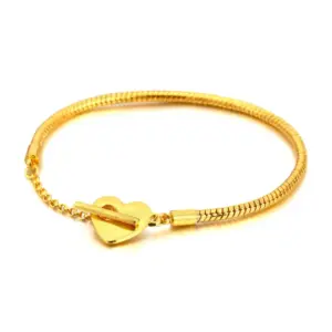 Gold: Love T Buckle / 21cm
