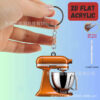 Wholesale Mini Kitchen Mixer Acrylic Pendan Keychains