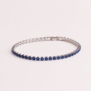 White k blue zirconium