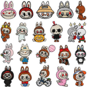 Wholesale Cartoon character embroidered fabric patches OLY Exclusive