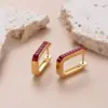 Wholesale PVD Coated Geometric Sector Heart Shape 304 Stainless Steel Vintage Style French Style Simple Style Waterproof Non Tarnish Drop Earrings