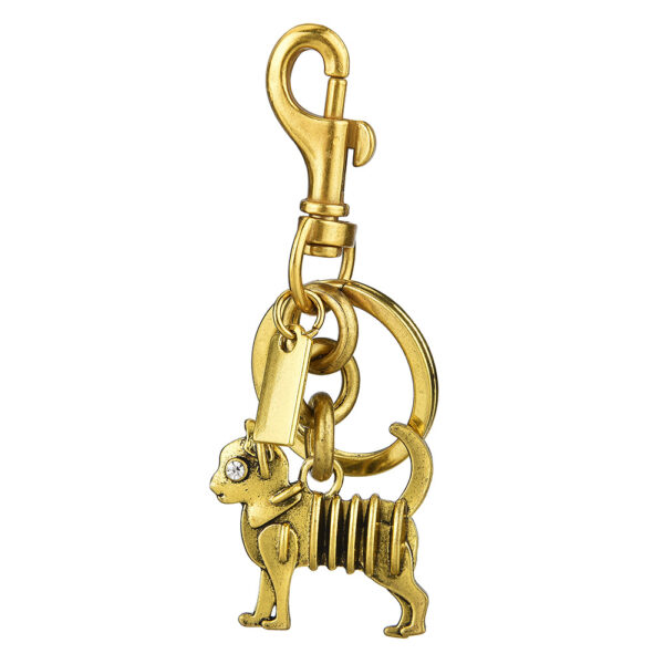 Wholesale Cross-border Explosions Small Animal Keychain Creative Bone Dragon Bag Pendant High-value Fashion All-match Trendy Jewelry