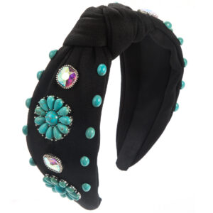 turquoise black
