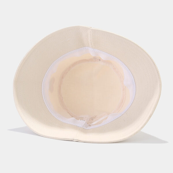 Wholesale Fisherman Hat Trendy Korean Style Pure Cotton Fashion Sun Hat Japanese Style Rainbow Love Foldable Basin Hat Outdoor Sun Hat