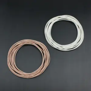 Solid Color 304 Stainless Steel Simple Style Wristband