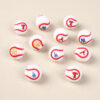 Wholesale Baseball team silicone bead string