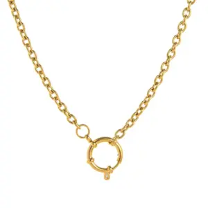18mm Sailor Buckle round Pearl Chain