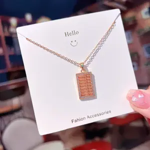 Rose Gold Full Diamond Abacus