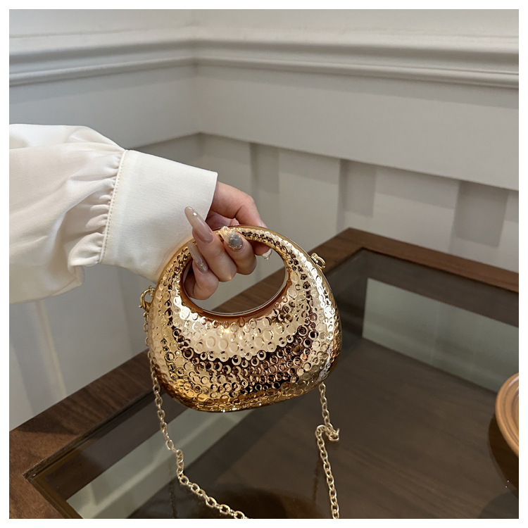 Wholesale Cross-Border Fashion Banquet Chain Hand-Held Acrylic Small Bag Box Bag Women's Lipstick Coin Aessories Shoulder Crossbody Bag