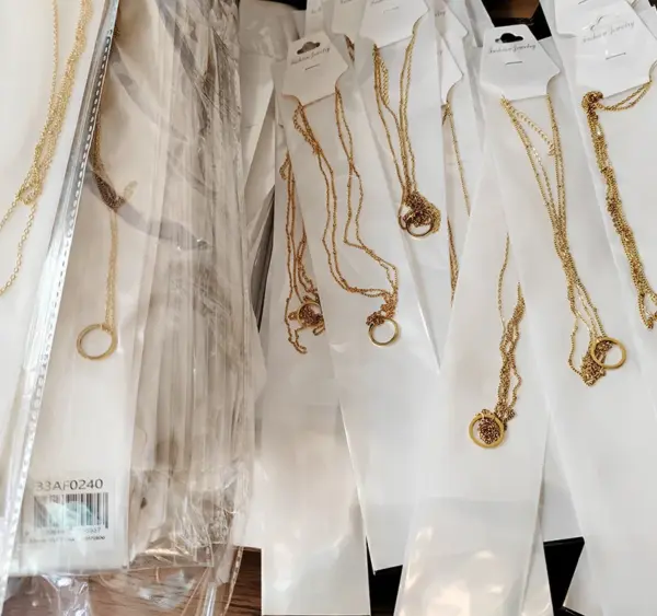 Wholesale Simple Style Circle Stainless Steel Titanium Steel Plating Layered Necklaces