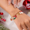 Wholesale Christmas Tree Santa Claus Bracelet