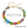 Wholesale handmade Murano thousand flower glass beads bracelet fashion beaded DIY personality crystal bracelet