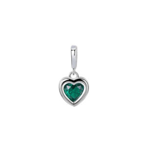 A2387-Green Nano Single Pendant / 925 Silver
