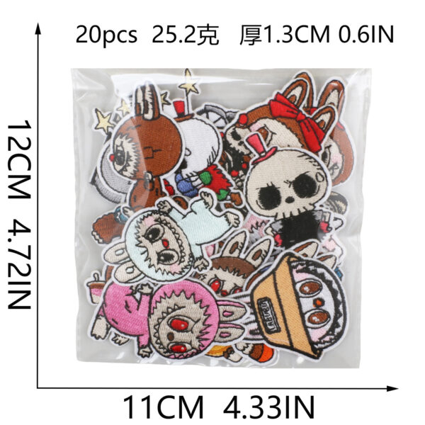 Wholesale Cartoon character embroidered fabric patches OLY Exclusive