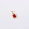 Wholesale 304 Stainless Steel Geometric PVD Coated Zircon 18K Real Gold Plated Simple Style Classic Style Waterproof Non Tarnish Plating Inlay
