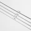 Wholesale Hip-hop Solid Color Stainless Steel Polishing Necklace