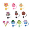 Wholesale Cute food internet celebrity straw cover