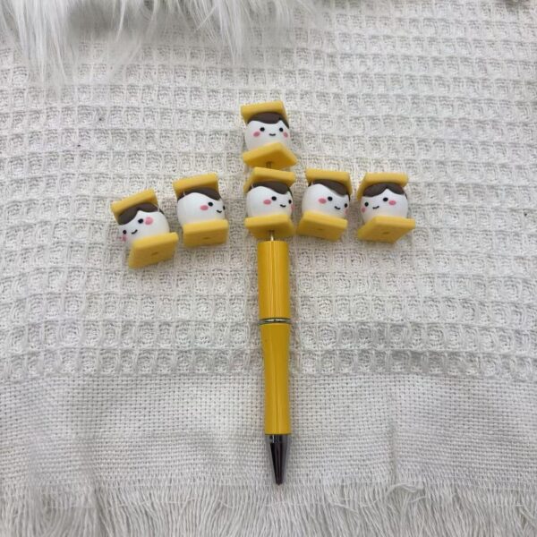 Wholesale silicone creative beads dessert series silicone beads