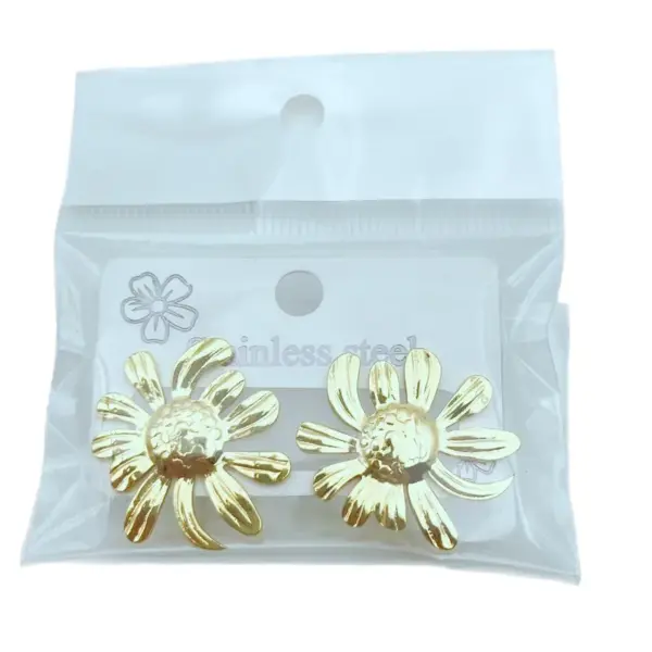 Elegant Simple Stainless Steel Geometric Ear Studs 175 Styles Available Unisex High-End Feeling Jewelry Earrings