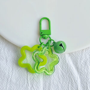 Double Star Bell Pendant-Green
