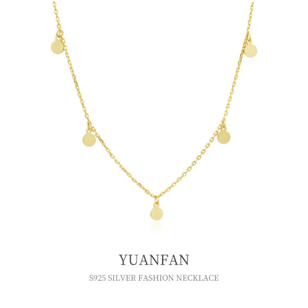 oly-45b6c9d6b37929828c44fb5e515acb49 Wholesale Golden circular necklace