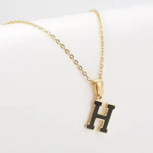 Gold H (Including Chain)