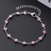 Wholesale Ethnic Style Classic Style Artistic Devil's Eye Heart Shape Simple 304 Stainless Steel Bracelets In Bulk