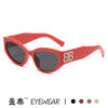 Wholesale Double B Sunglasses Women's Retro Cat's Eye High-end Sense Glasses Internet pular Fashion Sunglasses Women