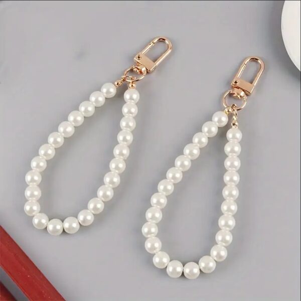 Wholesale DIY Imitation Pearl Pearl Chain Bag Accessories Jewelry Mobile Phone Key Chain Pendant Car