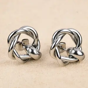 Silver / 0.8*11*15.7-17.7mm Twist Twisted Wire