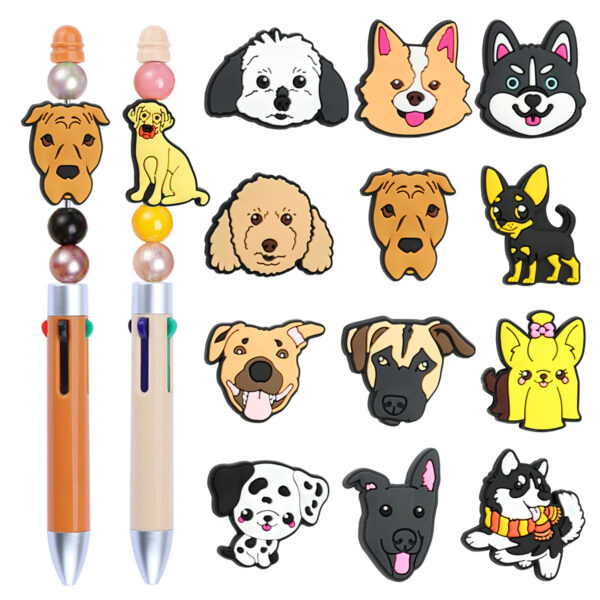Wholesale Cute Pet Dog Series Cartoon Beads