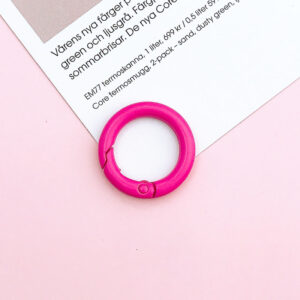 25mm spring ring (Rose Red) / spring ring