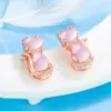 Animal Plating Copper Earrings