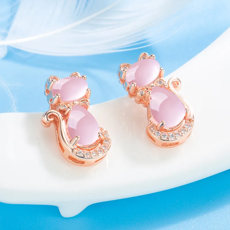 Wholesale Animal Plating Copper Earrings