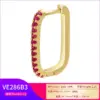 Wholesale Plating Copper Copper Earrings