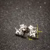 Wholesale PVD Coated 18K Gold Real Gold Plated Giraffe 304 Stainless Steel Cute Waterproof Non Tarnish Ear Studs
