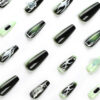 oly-4645699ce0477a12c43eb3d8367e9e30 Wholesale Cross-border foreign trade European and American French manicure wear nail ballet a fake nail advanced manicure nail piece finished product