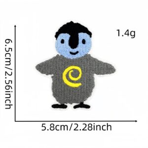Penguin cloth patch 14#