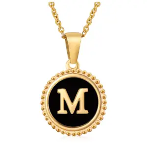 Gold M (Including Chain)